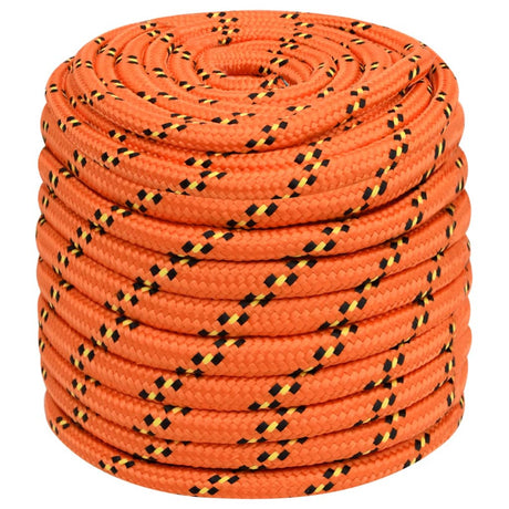 Vidaxxl Boat Rope 16 mm 50 m polypropylen orange