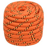 Vidaxxl bådreb 20 mm 50 m polypropylen orange