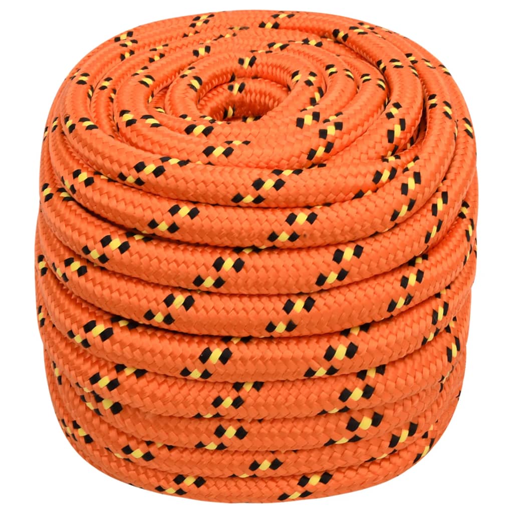 VidaXL bådreb 20 mm 100 m polypropylen orange