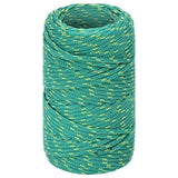 Vidaxl bådreb 2 mm 50 m polypropylen grøn