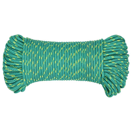 Vidaxl bådreb 4 mm 100 m polypropylen grøn