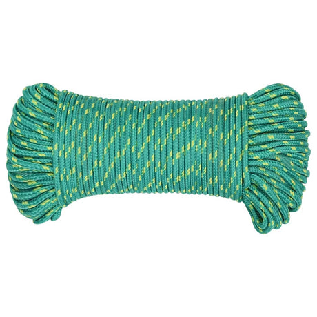 Vidaxxl Boat Rope 5 mm 500 m polypropylengrøn