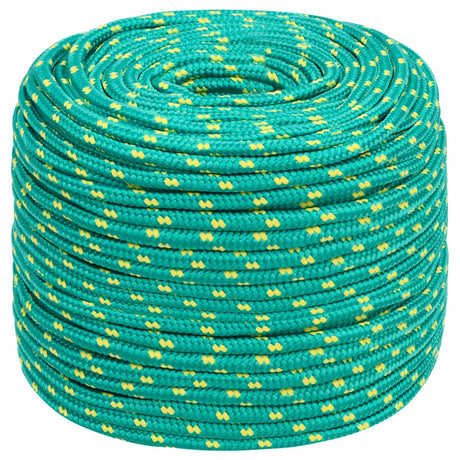 Vidaxl bådreb 8 mm 50 m polypropylen grøn
