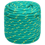 Vidaxxl bådreb 18 mm 25 m polypropylen grøn