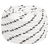 Vidaxx arbejdstov 20 mm 25 m polyester hvid