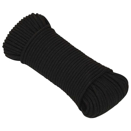Vidaxx arbejdstov 3 mm 500 m polyester sort