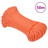 Vidaxl Werkouw 3 mm 50 m polypropen orange