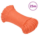 Vidaxl Werkouw 6 mm 25 m polypropen Oranje