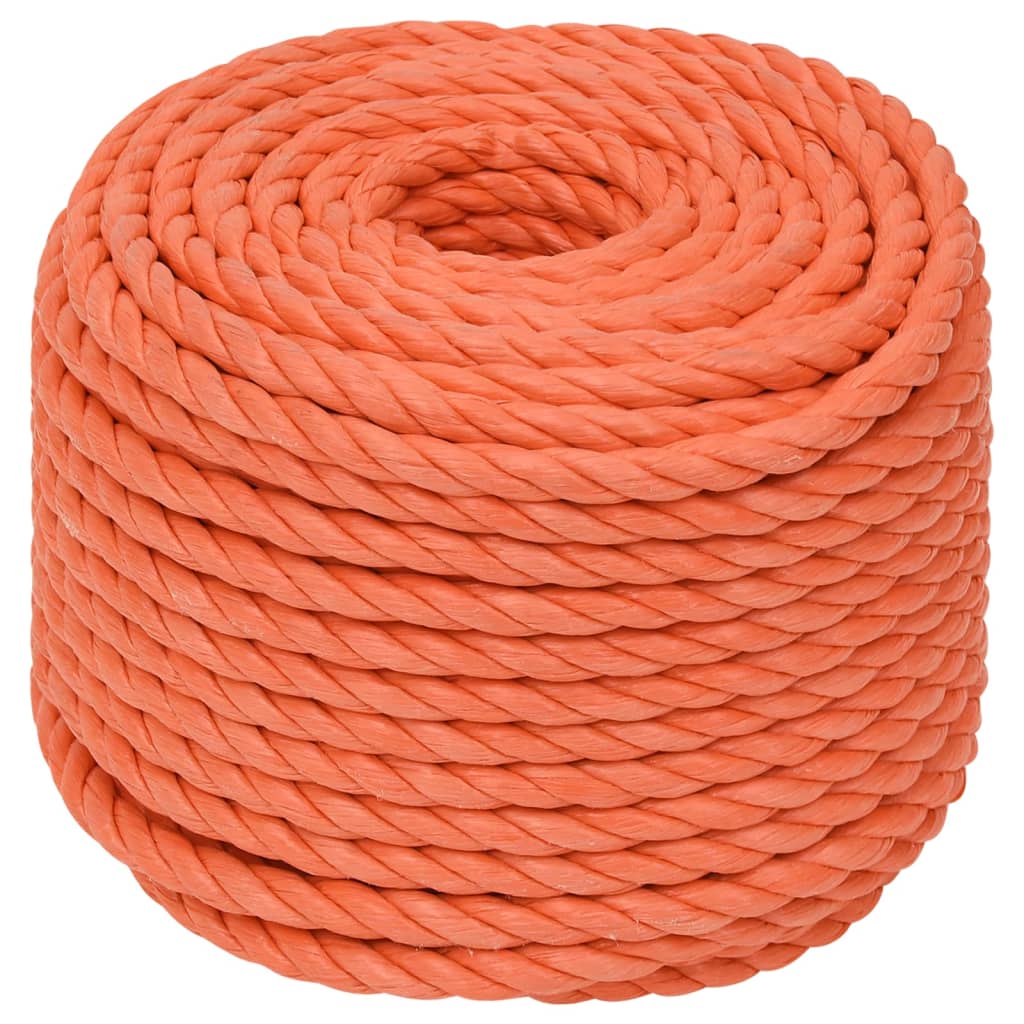 Vidaxx arbejdsreb 10 mm 25 m polypropylen orange