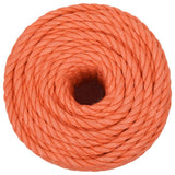 Vidaxx arbejdsreb 16 mm 50 m polypropylen orange