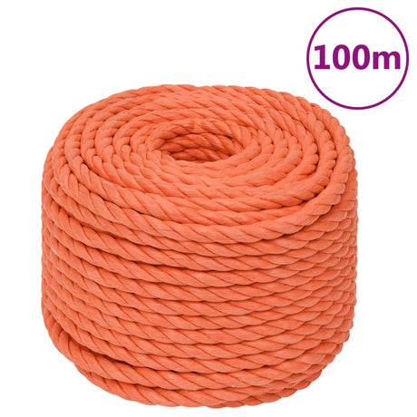 Vidaxx arbejdsreb 24 mm 100 m polypropylen orange