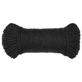 Vidaxx arbejdsreb 3 mm 100 m polypropylen sort