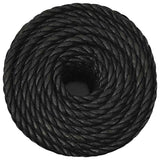 Vidaxx arbejdsreb 10 mm 50 m polypropylen sort