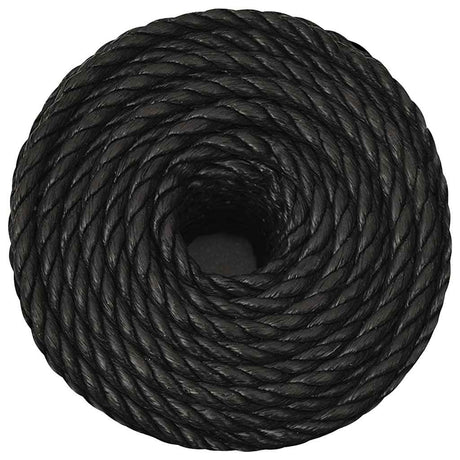 Vidaxx arbejdsreb 10 mm 100 m polypropylen sort