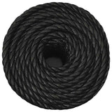 Vidaxx arbejdsreb 14 mm 25 m polypropylen sort