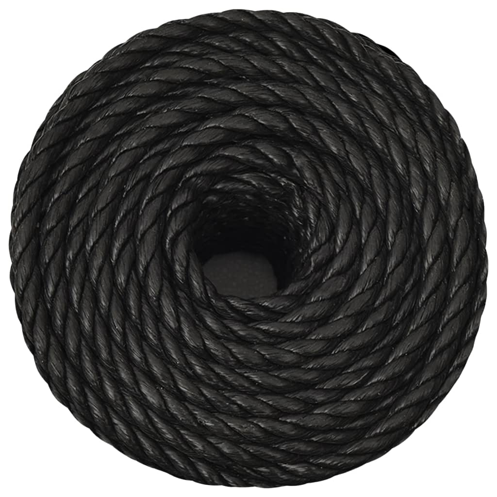Vidaxx arbejdsreb 16 mm 250 m polypropylen sort