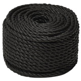 Vidaxx arbejdsreb 24 mm 50 m polypropylen sort