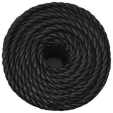 Vidaxx arbejdsreb 24 mm 50 m polypropylen sort