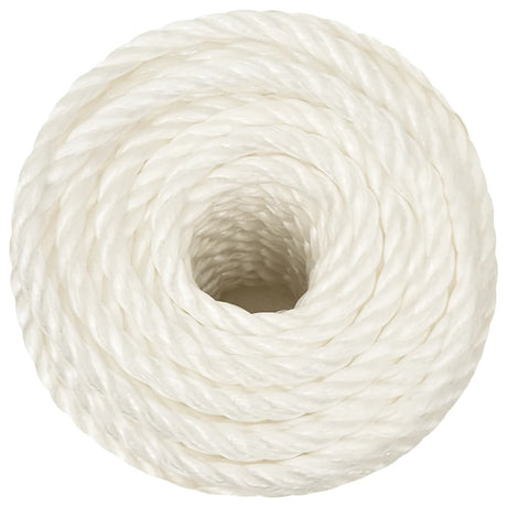 Vidaxx arbejdsreb 10 mm 25 m polypropylen hvid
