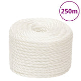 Vidaxx arbejdsreb 16 mm 250 m polypropylen hvid