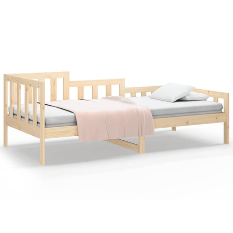 Vidaxl slaapbank zonder matras 80x200 cm massief grenenhout
