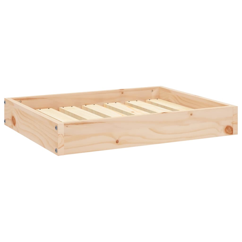 Vidaxl Dog Basket 61.5x49x9 cm Solid fyrretræ
