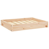 Vidaxl Dog Basket 61.5x49x9 cm Solid fyrretræ