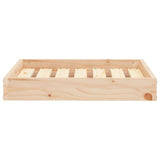 Vidaxl Dog Basket 61.5x49x9 cm Solid fyrretræ