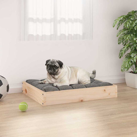 Vidaxl Dog Basket 61.5x49x9 cm Solid fyrretræ