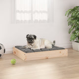 Vidaxl Dog Basket 61.5x49x9 cm Solid fyrretræ