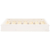 Vidaxl Dog Basket 61.5x49x9 cm Solid Pine White