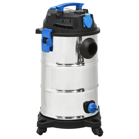 Vidaxx våd- og tørstøvsuger 1200 w 30 l sølvfarvet