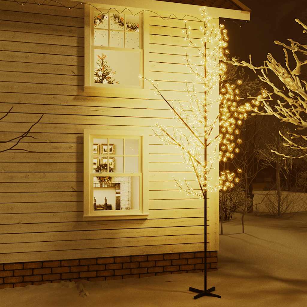 Vidaxl Boom Cherry Blossom 672 LED'er Varmhvide 400 cm