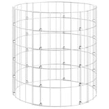 Vidaxx kompostbeholder ø50x50 cm galvaniseret stål