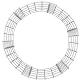 Vidaxx kompostbeholder ø50x50 cm galvaniseret stål