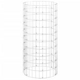 Vidaxx kompostbeholder ø50x100 cm galvaniseret stål