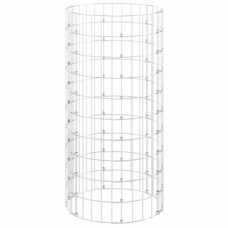 Vidaxx kompostbeholder ø50x100 cm galvaniseret stål