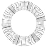 Vidaxx kompostbeholder ø50x100 cm galvaniseret stål