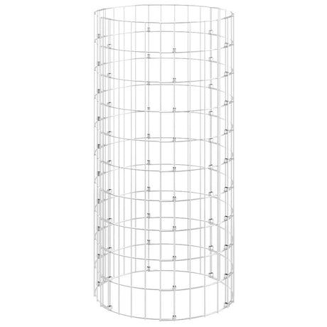 Vidaxx kompostbeholder ø50x100 cm galvaniseret stål