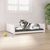 Vidaxl Dog Basket 105.5x75.5x28 cm Solid fyrretræ