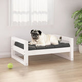 Vidaxl Dog Basket 65.5x50.5x28 cm Solid fyrretræ