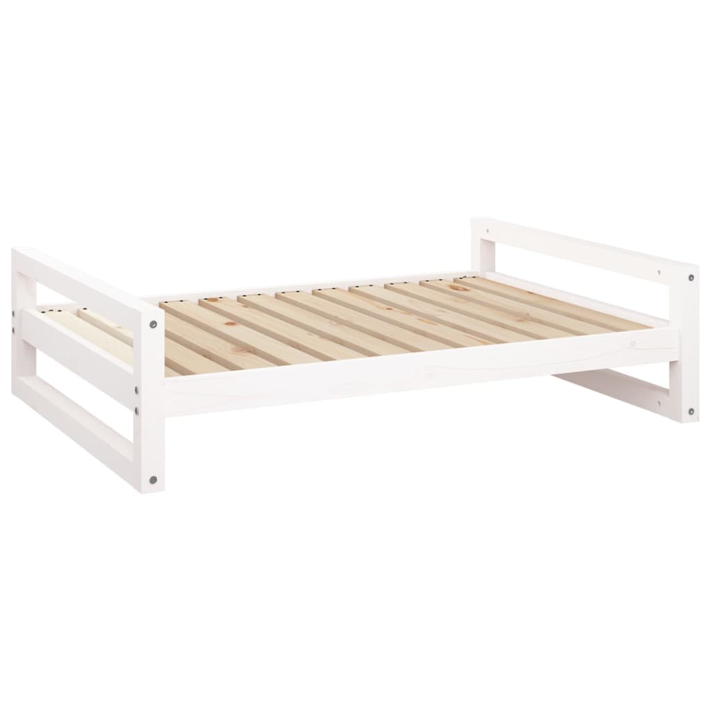 Vidaxl Dog Basket 105.5x75.5x28 cm Solid fyrretræ