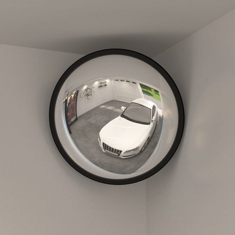 Vidaxl Inside Traffic Mirror konveks sort Ø40 cm akryl