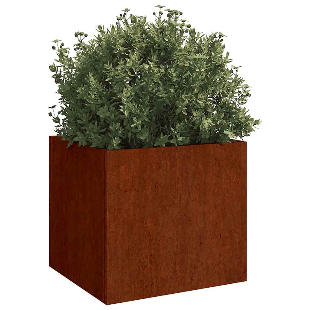Vidaxl Planning Box 49x47x46 cm Cortenstaal
