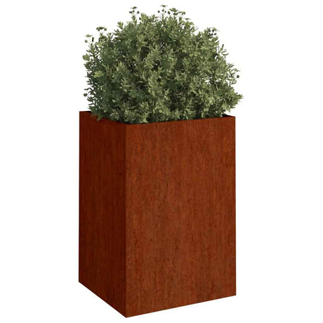 Vidaxl Planning Box 42x38x75 cm Cortenstaal