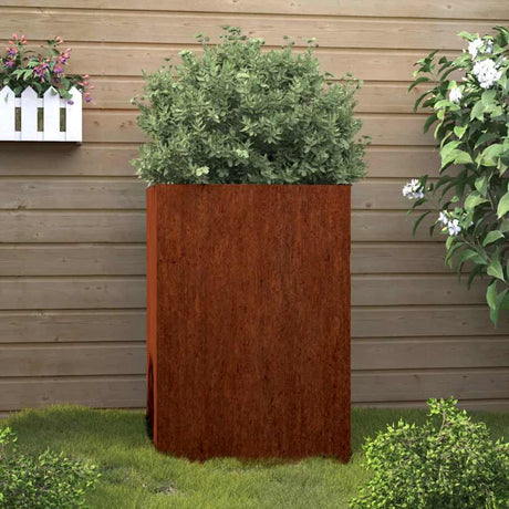 Vidaxl Planning Box 42x38x75 cm Cortenstaal