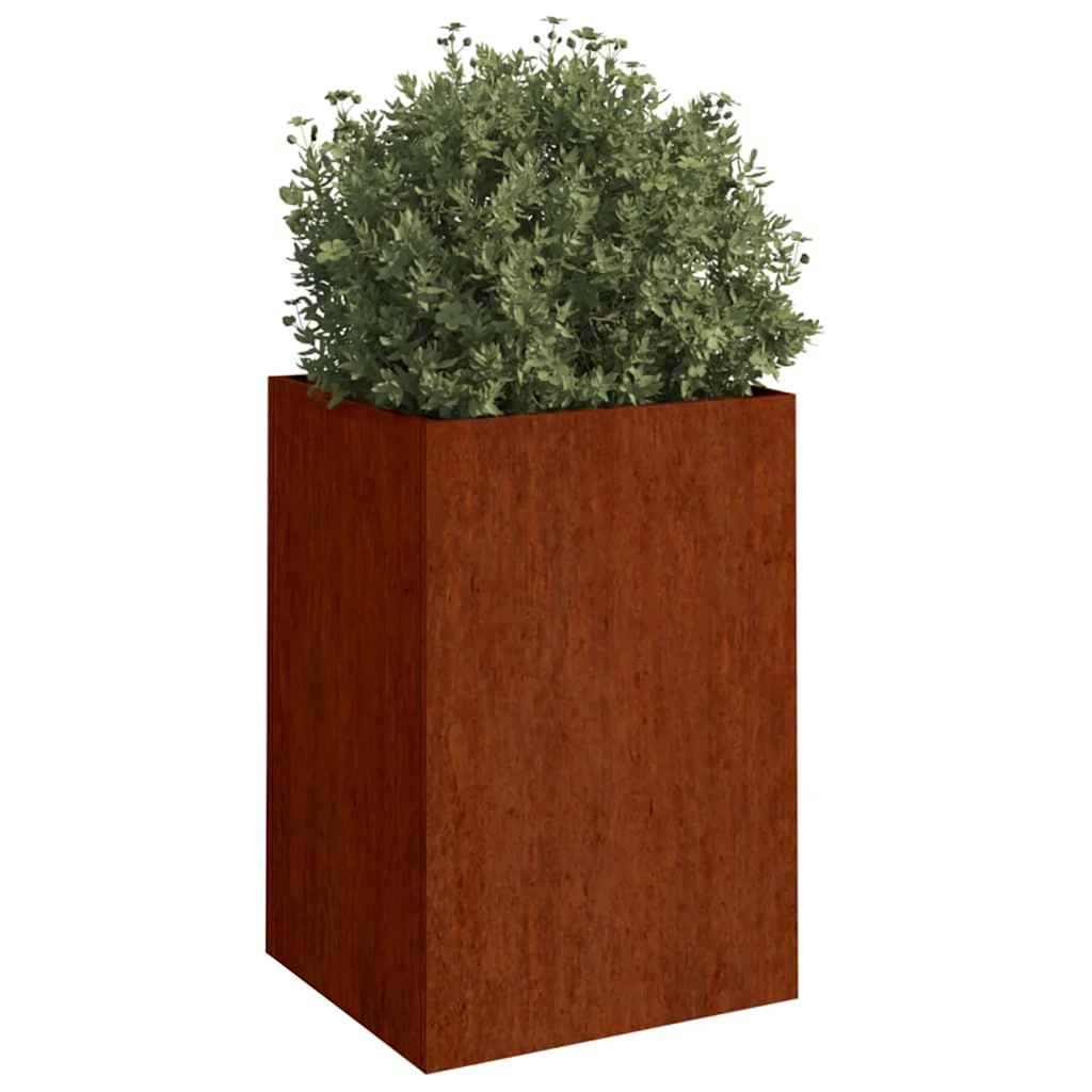 Vidaxl Planning Box 52x48x75 cm Cortenstaal