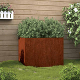 Vidaxl Planning Box 62x47x46 cm Cortenstaal