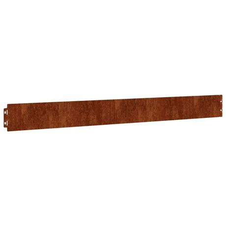 Vidaxl Gazon kanter 10 stykker 10x103 cm Fleksibel cortenstaal