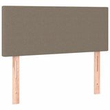 Vidaxl hoofdbord 80x5x78 88 cm stof taupe